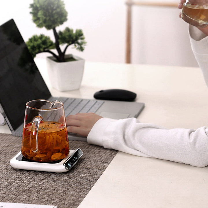Hendrano™ Mug Warmer Coaster with 3 Heat Levels and Auto Shut-Off