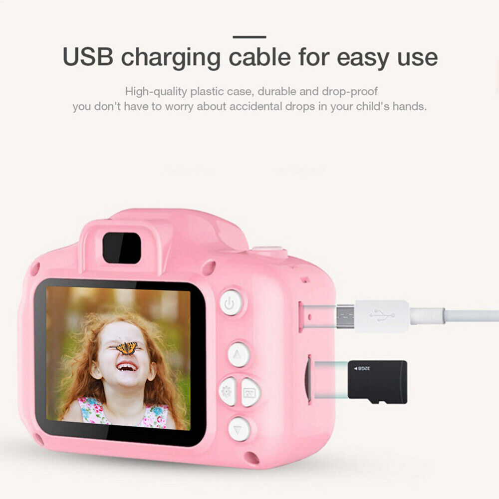 Retro Mini Digital Camera with Full HD Video and 2" Screen