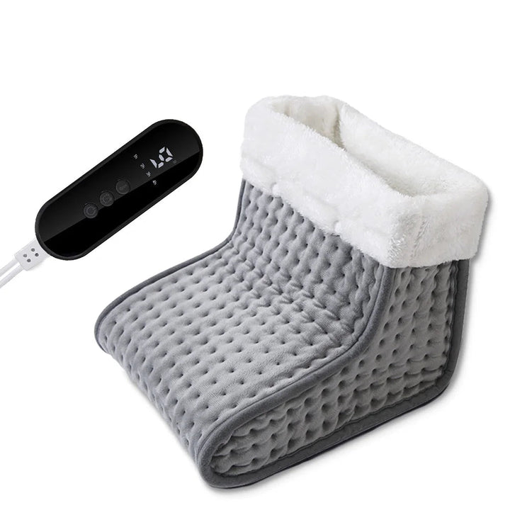 Hendrano™ Plush Electric Foot Warmer with Remote and 9 Heat Levels
