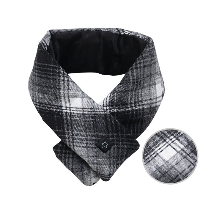 Hendrano™ Heated Neck Scarf with 3 Heat Settings, Soft Cotton