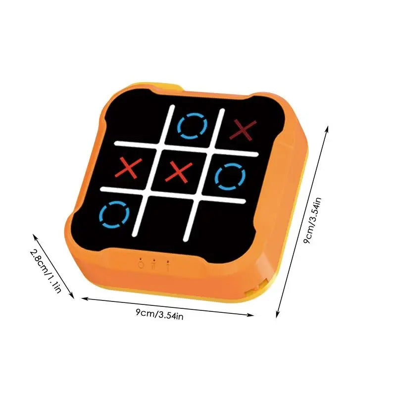 Electronic Tic-Tac-Toe Game with Nine Challenge Levels