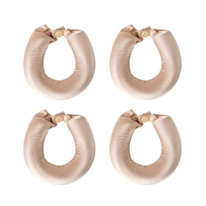 Satin Heatless Curling Headband for Soft Overnight Curls