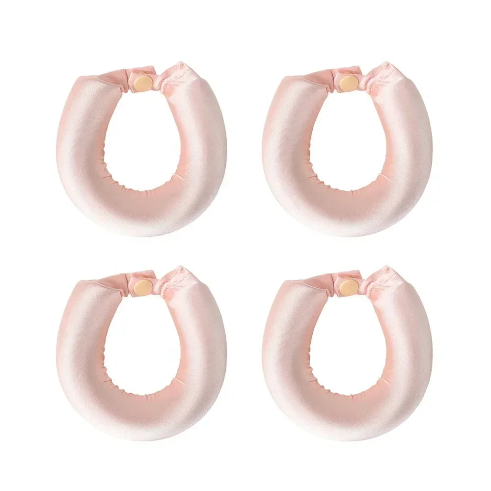 Satin Heatless Curling Headband for Soft Overnight Curls
