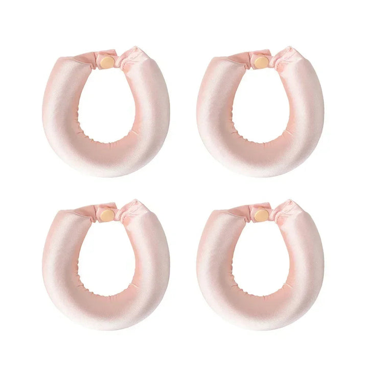 Satin Heatless Curling Headband for Soft Overnight Curls