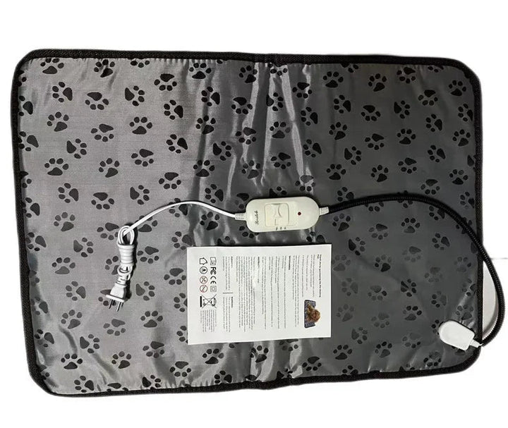 Electric Heated Pet Pad with Two Heat Settings and Chew-Proof Cord