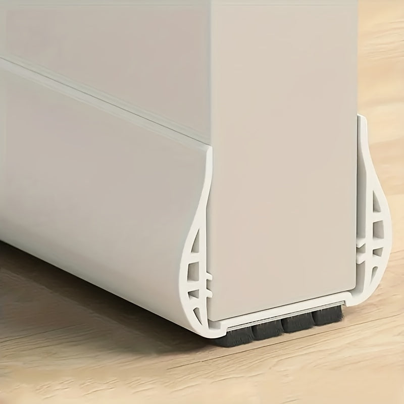 Adjustable Under-Door Draft Stopper with Soft Foam Core