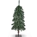 4 ft lit cedar Christmas tree