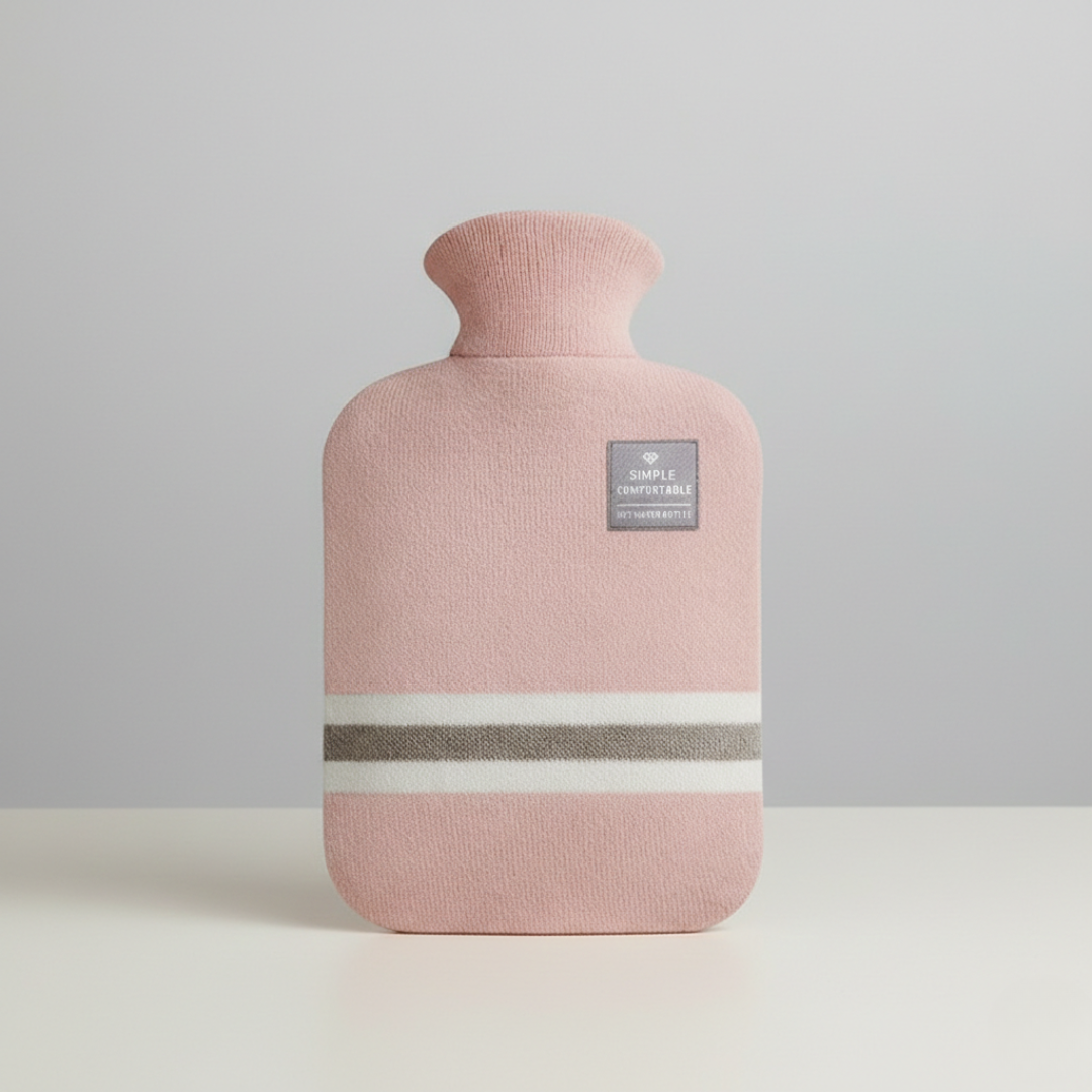 Hendrano™ 2 Liter Hot Water Bottle with Knit Cover, Warm for Hours