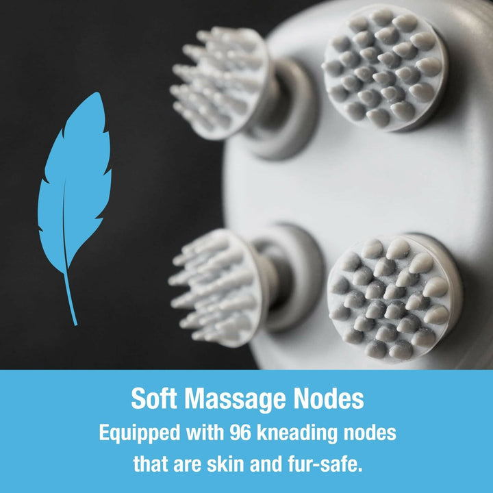 Hendrano™ Soft Silicone Pet Massage Brush for Dogs and Cats