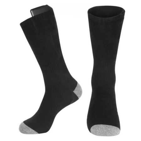 Hendrano™ USB Rechargeable Heated Socks with Toe and Sole Warmth