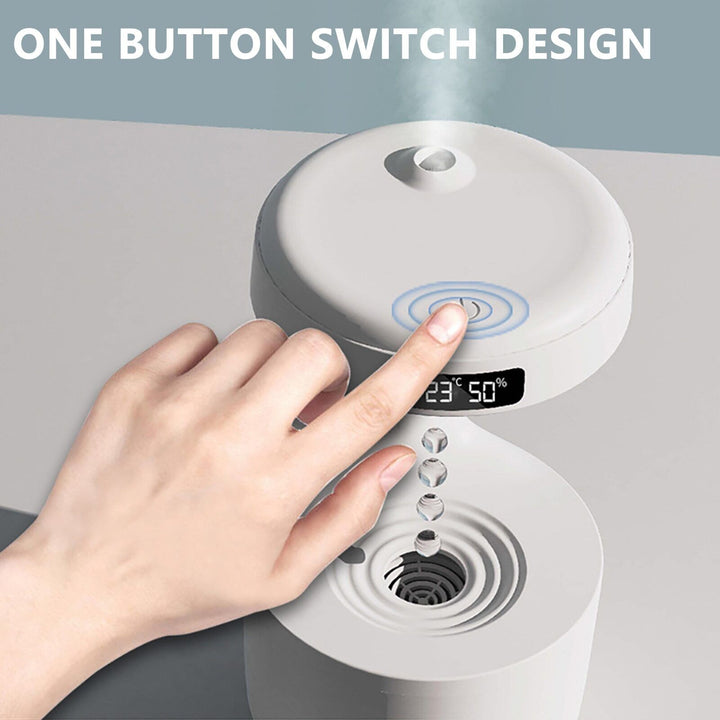 Anti-Gravity Humidifier with Floating Water Droplet Effect
