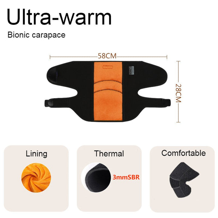 Hendrano™ Thermal Knee Warmers with Super Warm Fabric and Snug Fit