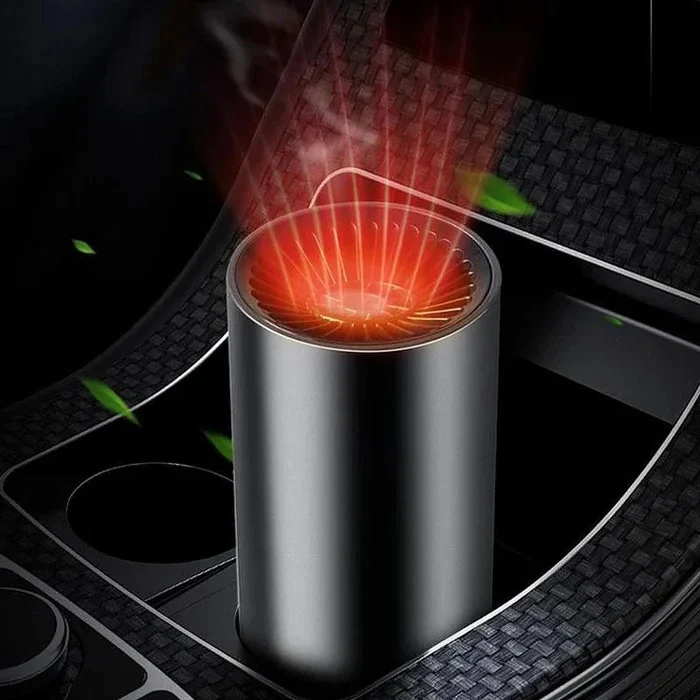 Hendrano™ Compact 150W Car Heater and Defroster for Cup Holders