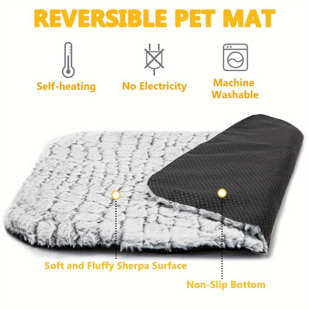 Cat Heating Pad with Removable Cover and Non-Slip Bottom