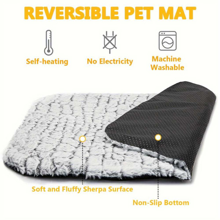 Cat Heating Pad with Removable Cover and Non-Slip Bottom