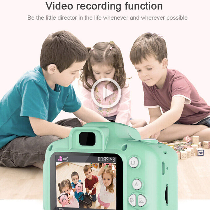 Retro Mini Digital Camera with Full HD Video and 2" Screen