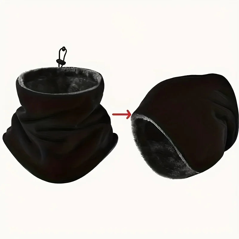 Hendrano™ Fleece Balaclava Face Mask and Neck Gaiter with Buckle