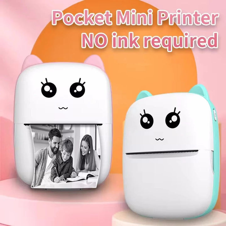 Hendrano™ Mini Wireless Thermal Label Printer, Inkless Bluetooth