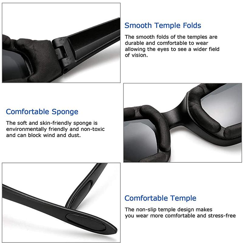 Outdoor Ski Goggles with Mirrored UV400 Anti-Fog Lens