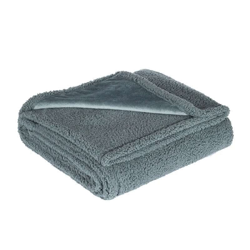 Waterproof Cuddle Blanket for Couples with Plush Top