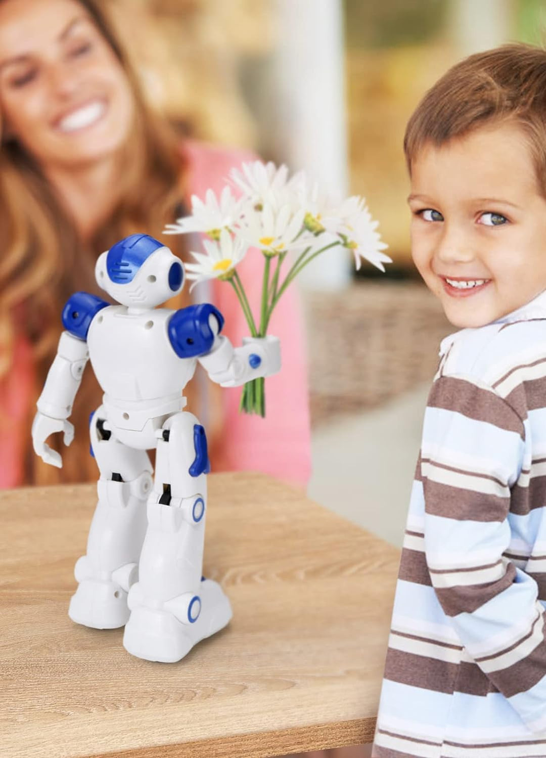 Programmable Remote Control Robot with Gesture Control