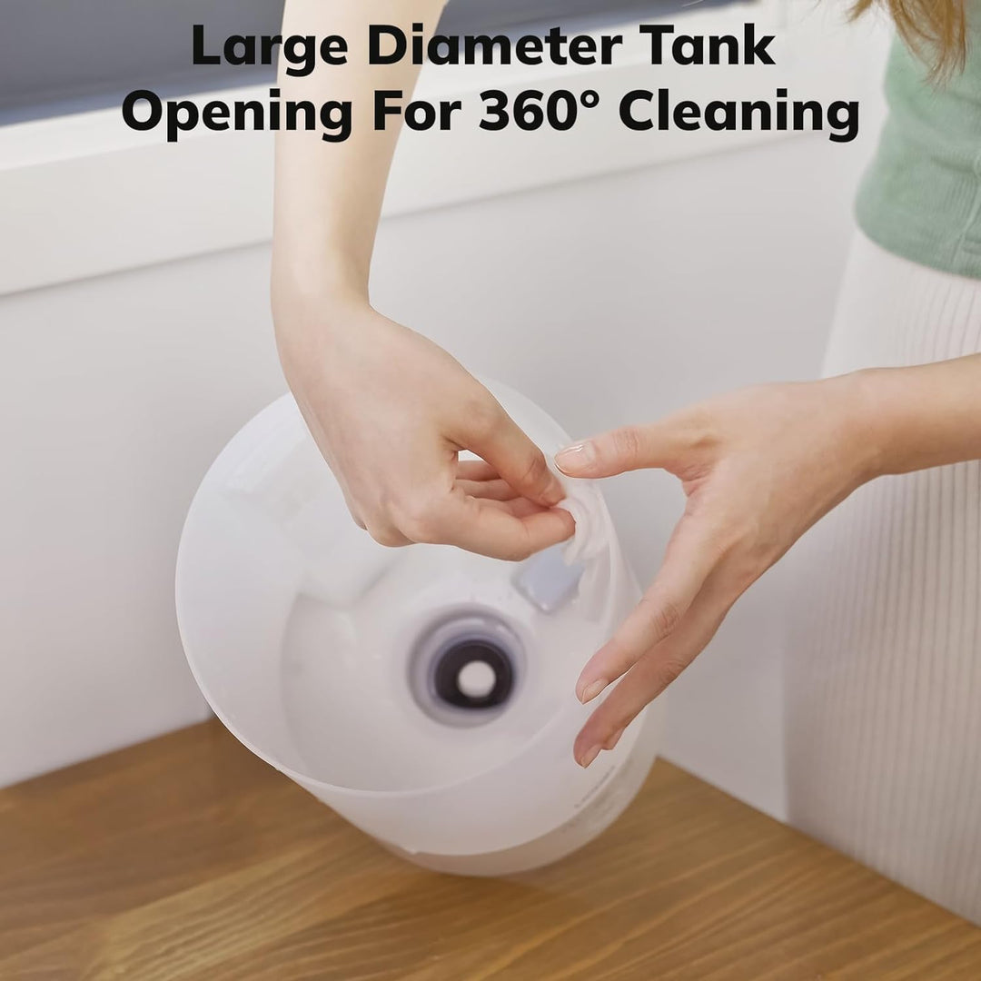 Cool Mist Humidifier with 2.5L Tank and 7-Color Night Light