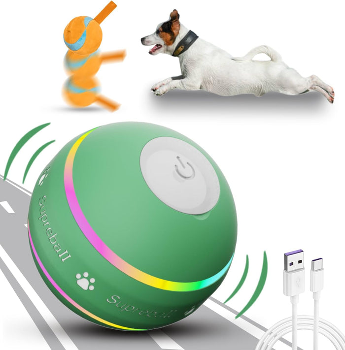 Hendrano™ Self-Moving Dog Ball with Rolling and Bouncing Modes