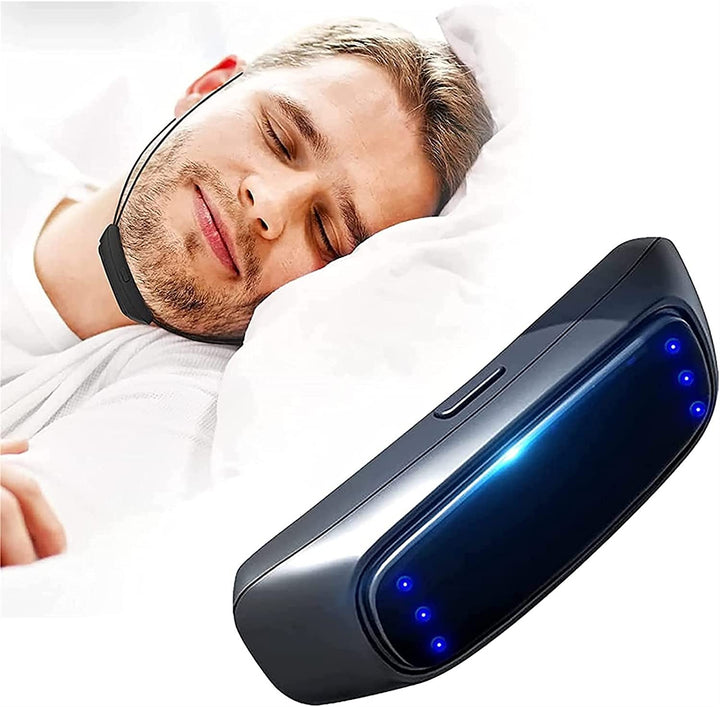 Hendrano™ Smart Chin Strap Device with Gentle TENS Pulse Massage