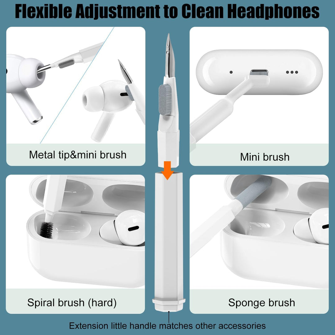20-in-1 Cleaning Kit for Keyboards, Earbuds and Screens