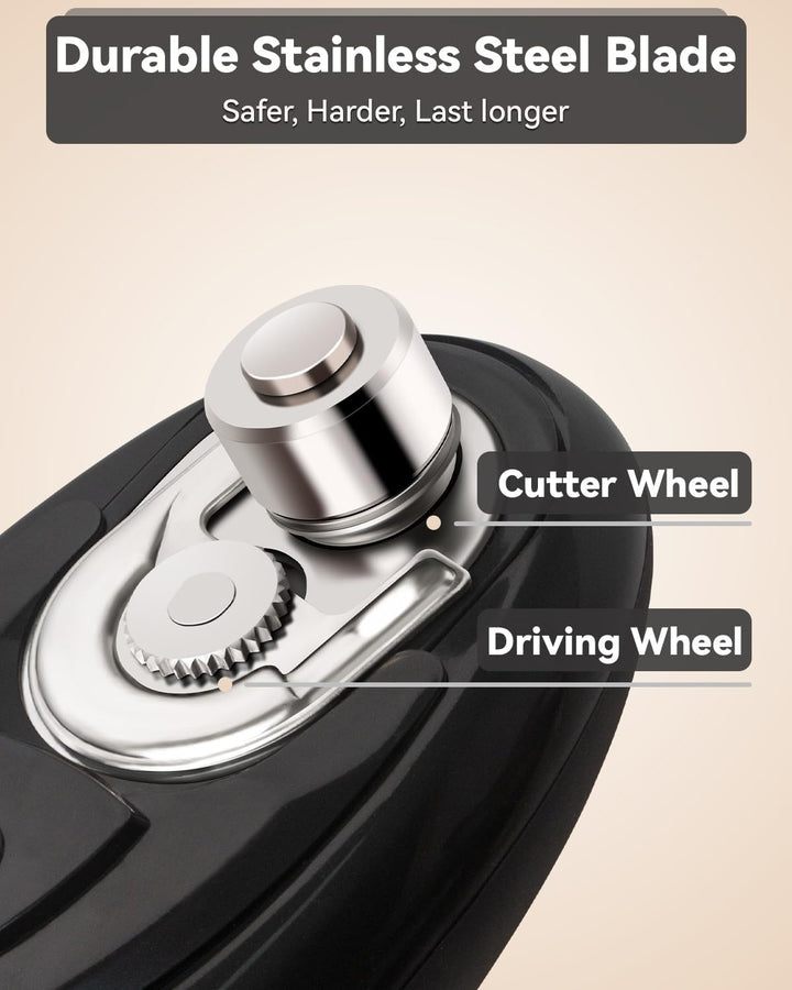 Electric Automatic Can Opener with One-Touch Hands-Free Use