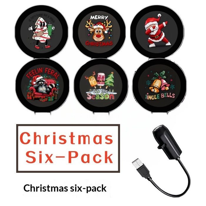 Hendrano USB Projector Light with Interchangeable Christmas Discs
