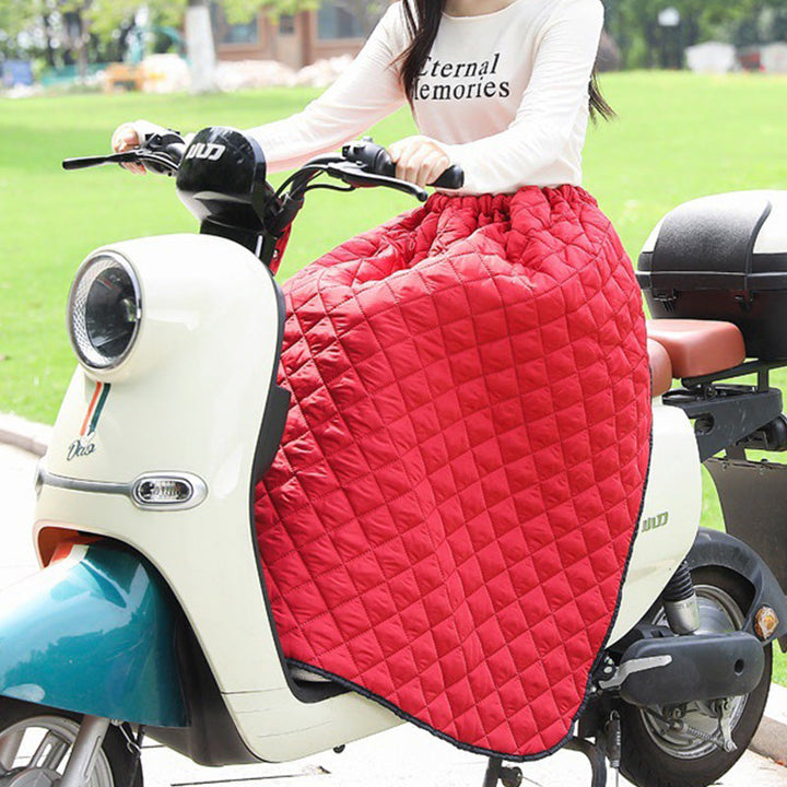 Insulated Bike Lap Cover That Keeps Wind and Rain Out