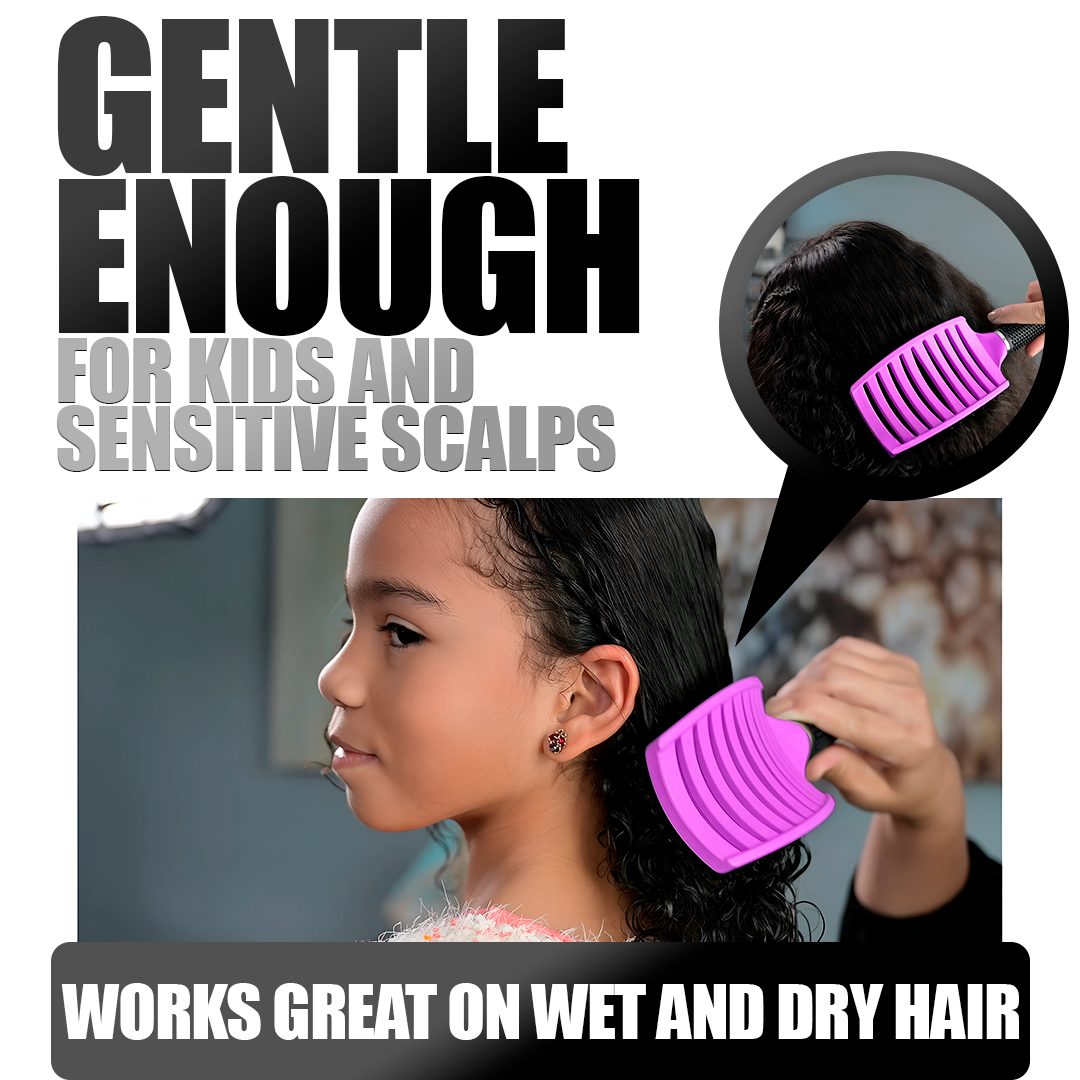 Detangling Hair Brush for Gentle, Pain-Free Knot Removal