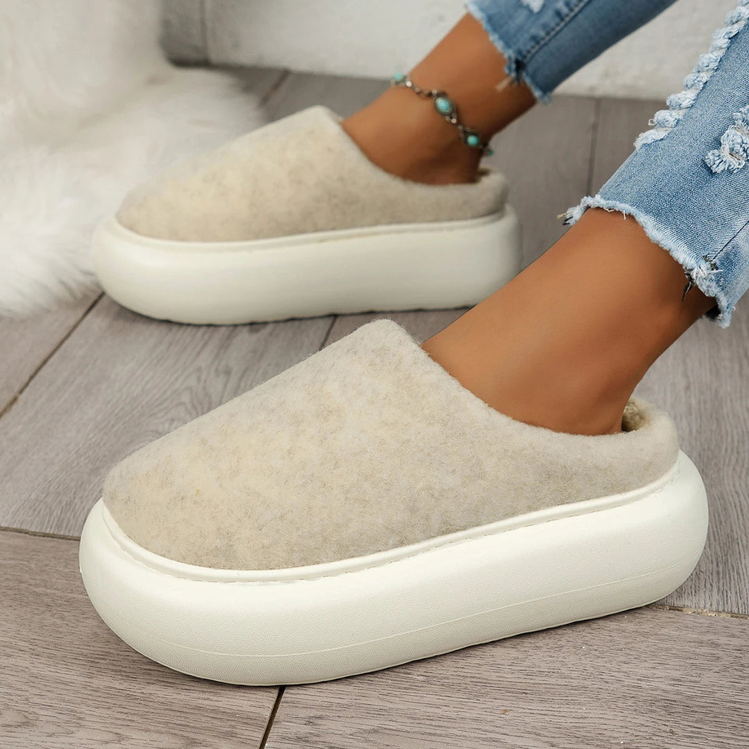 Hendrano™ Plush Winter House Slippers for Women with Non-Slip Sole
