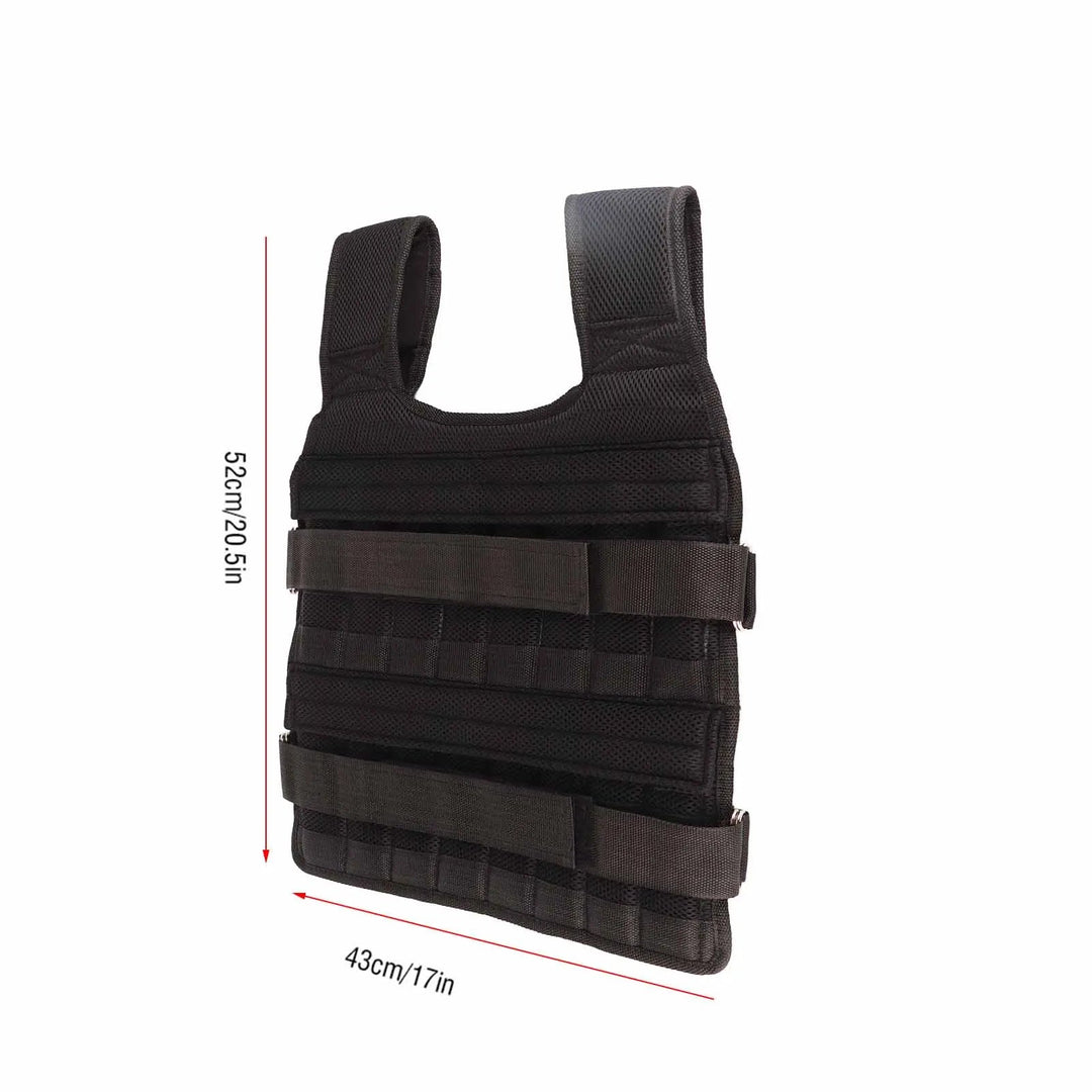 Hendrano™ Adjustable Weighted Vest with 32 Pockets for Workouts