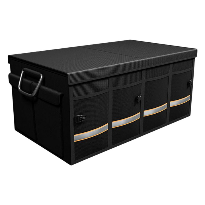 Large Collapsible Car Trunk Organizer with Waterproof Base