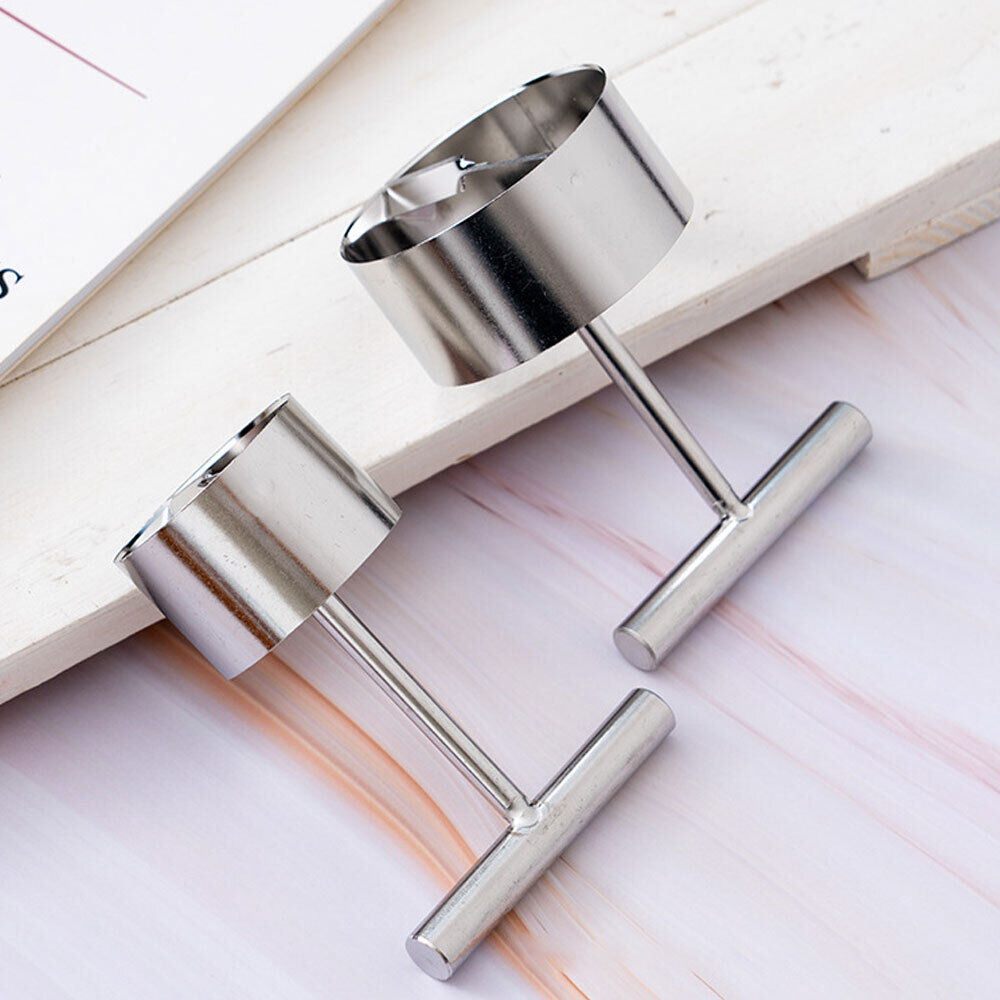 Stainless Steel Twin-Blade Apple and Pear Corer Tool