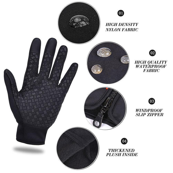 Hendrano™ Thermal Touchscreen Gloves for Biking, Running and Driving