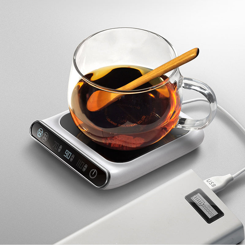 Hendrano™ Mug Warmer Coaster with 3 Heat Levels and Auto Shut-Off