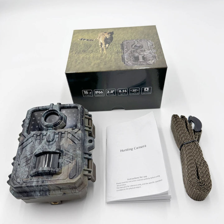 Mini 16MP Trail Camera with Night Vision and PIR Sensor