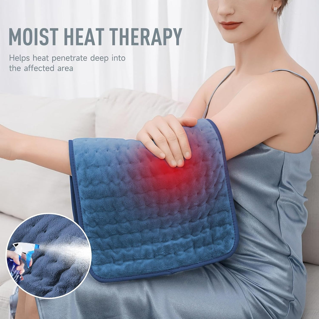 Hendrano™ Electric Heating Pad in Soft Flannel with 6 Heat Settings