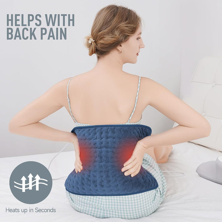 Hendrano™ Electric Heating Pad in Soft Flannel with 6 Heat Settings