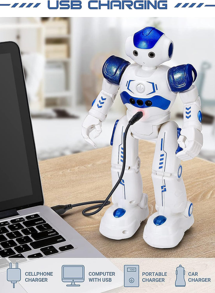 Programmable Remote Control Robot with Gesture Control