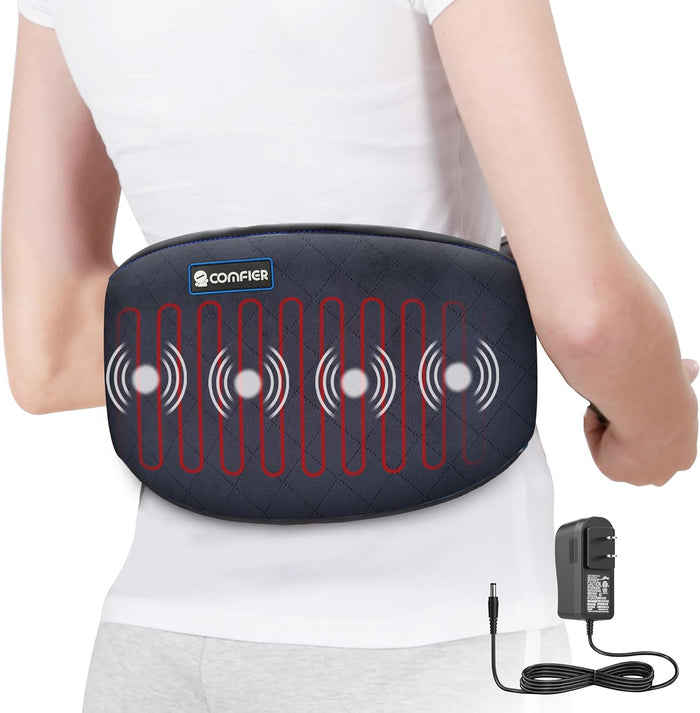 Hendrano™ Wrap-Around Heating Pad for Back with 4 Massage Motors