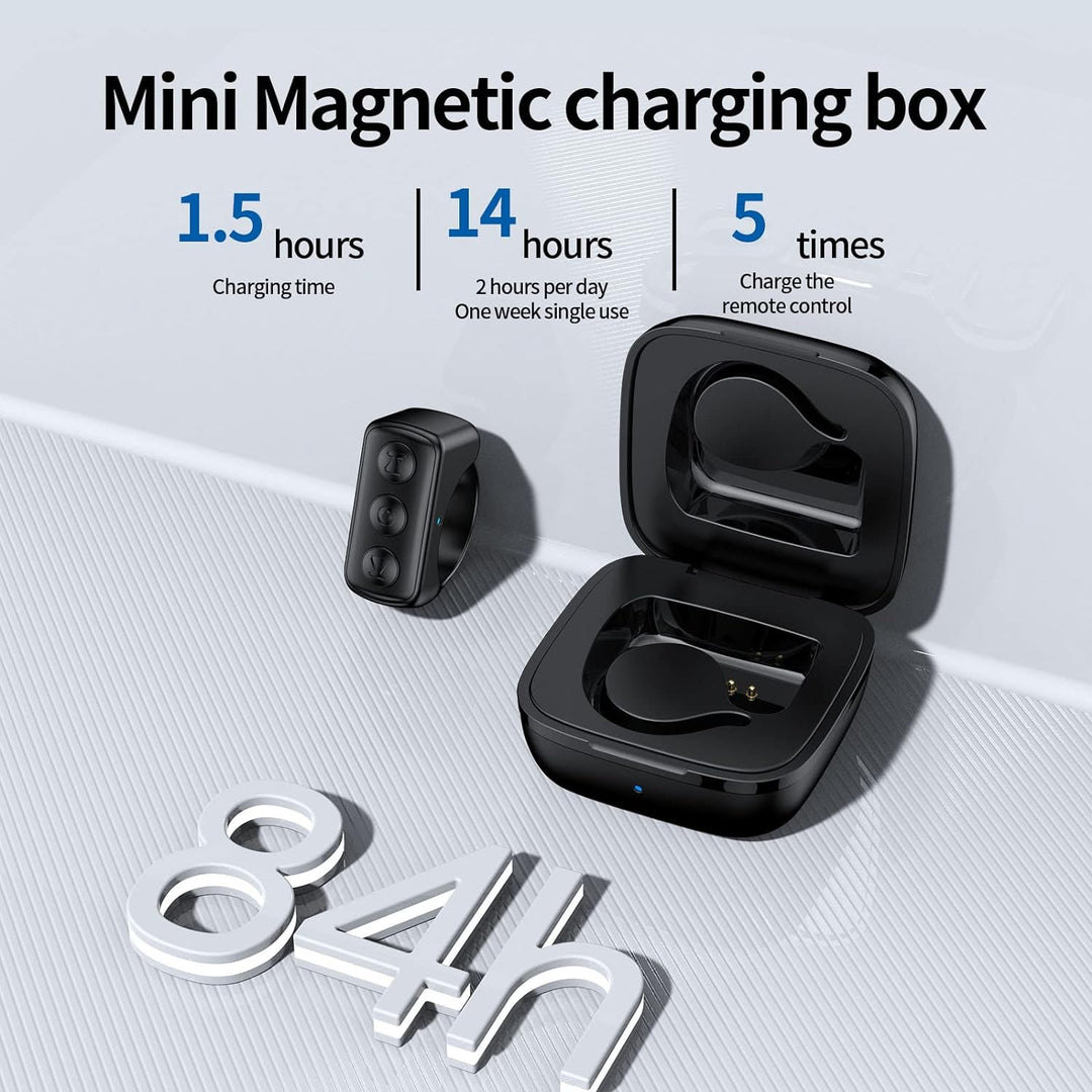 Bluetooth Scrolling Ring Remote for Phone, Videos and E-Books