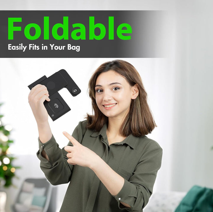 3-in-1 Foldable Wireless Charger for iPhone, Watch and AirPods