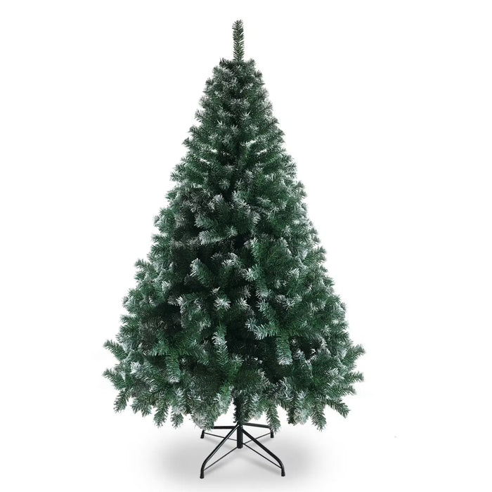 Hendrano 6 ft White-Tipped Christmas Tree with 812 Branches