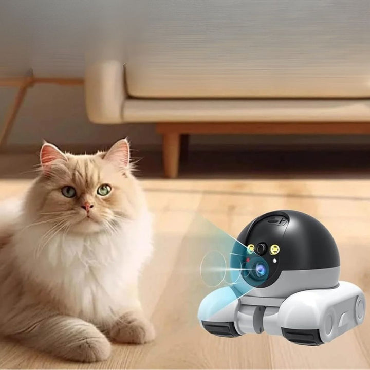 Remote-Controlled 1080p Pet Camera That Roams Your Home