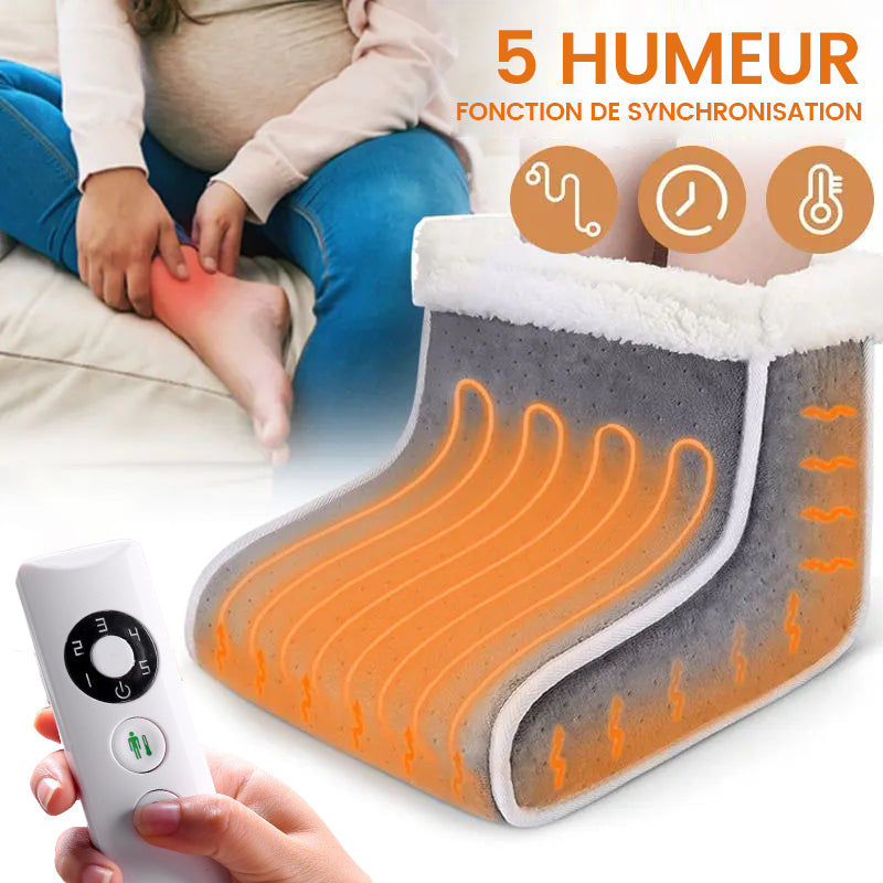Hendrano™ Electric Foot Warmer with Fluffy Lining &amp; Adjustable Heat