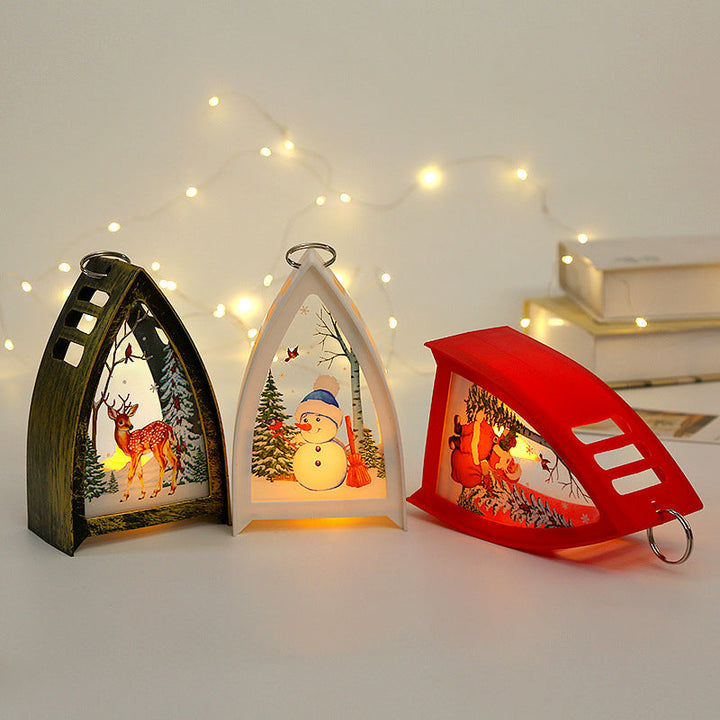 Hendrano™ Hand-Painted LED Christmas Figures – Santa, Snowman and Reindeer